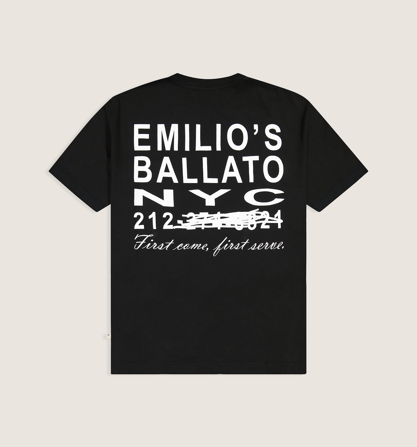 Emilio's Ballato Crest T-Shirt Black