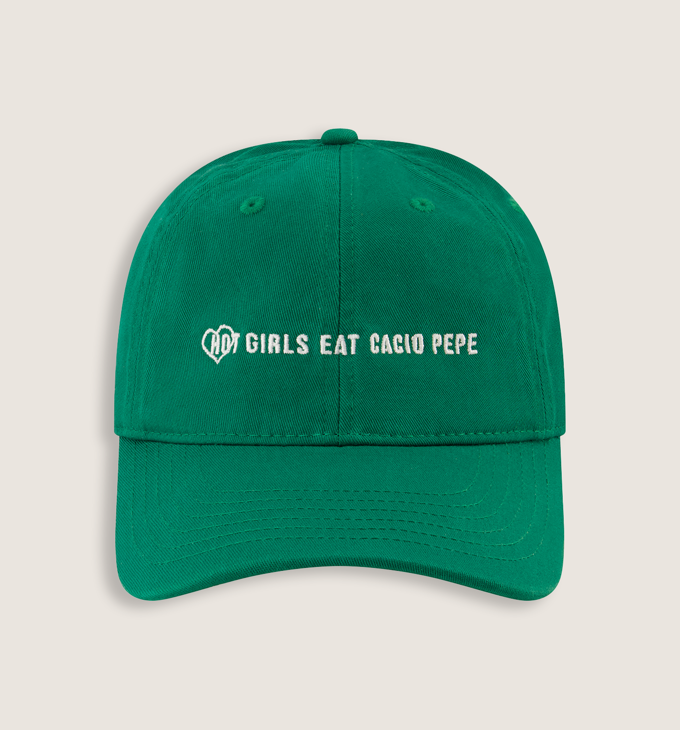 Hot Girls Eat Cacio Pepe Hat Green