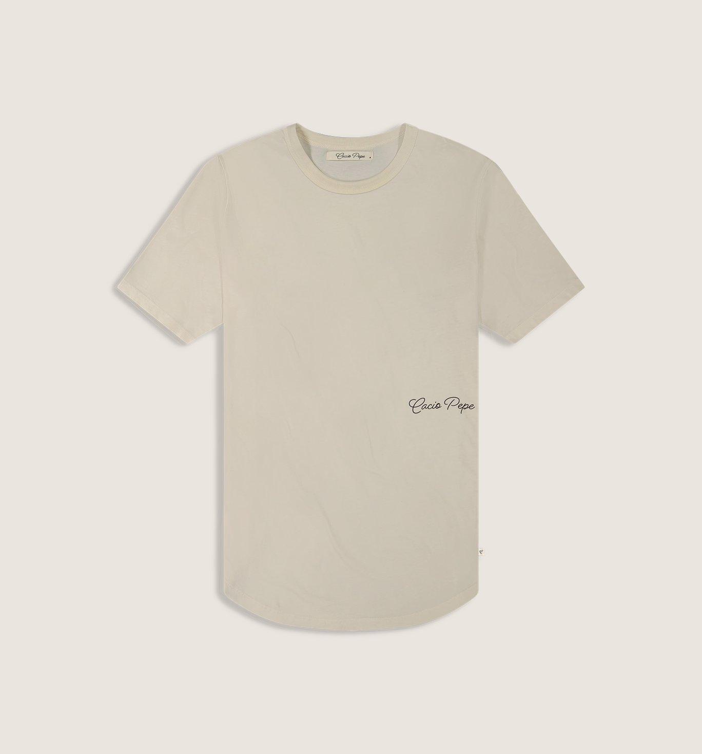 Organic Cotton Monogram Camisa Crew Pasta