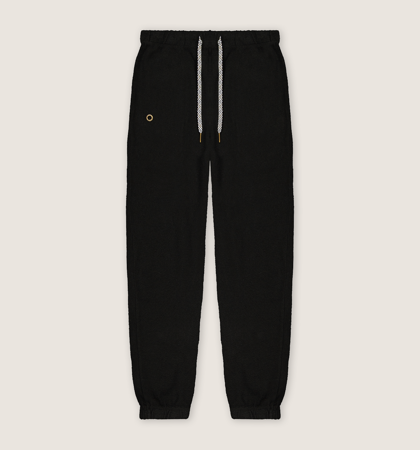 Organic Cotton Reverso Terry Sweatpant Black