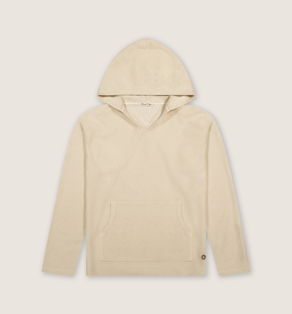 Organic Cotton Reverso Terry Baja Pasta