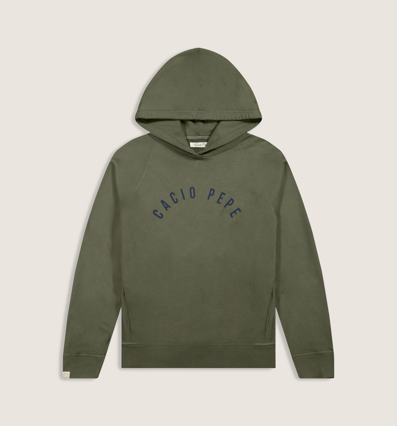 Organic Cotton Arch Hoody Olivo