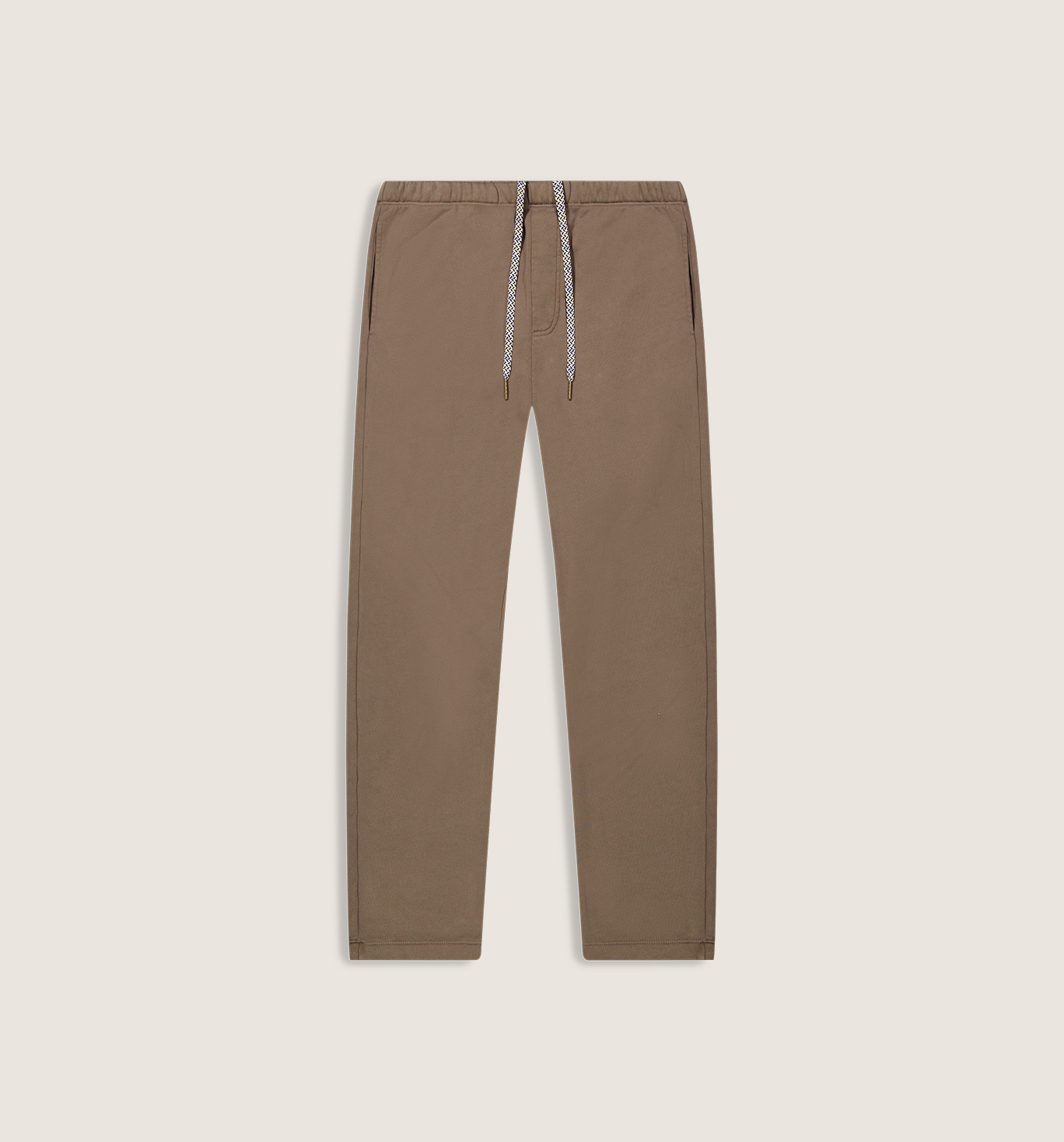 Organic Cotton Chino Sweatpant Bronzo
