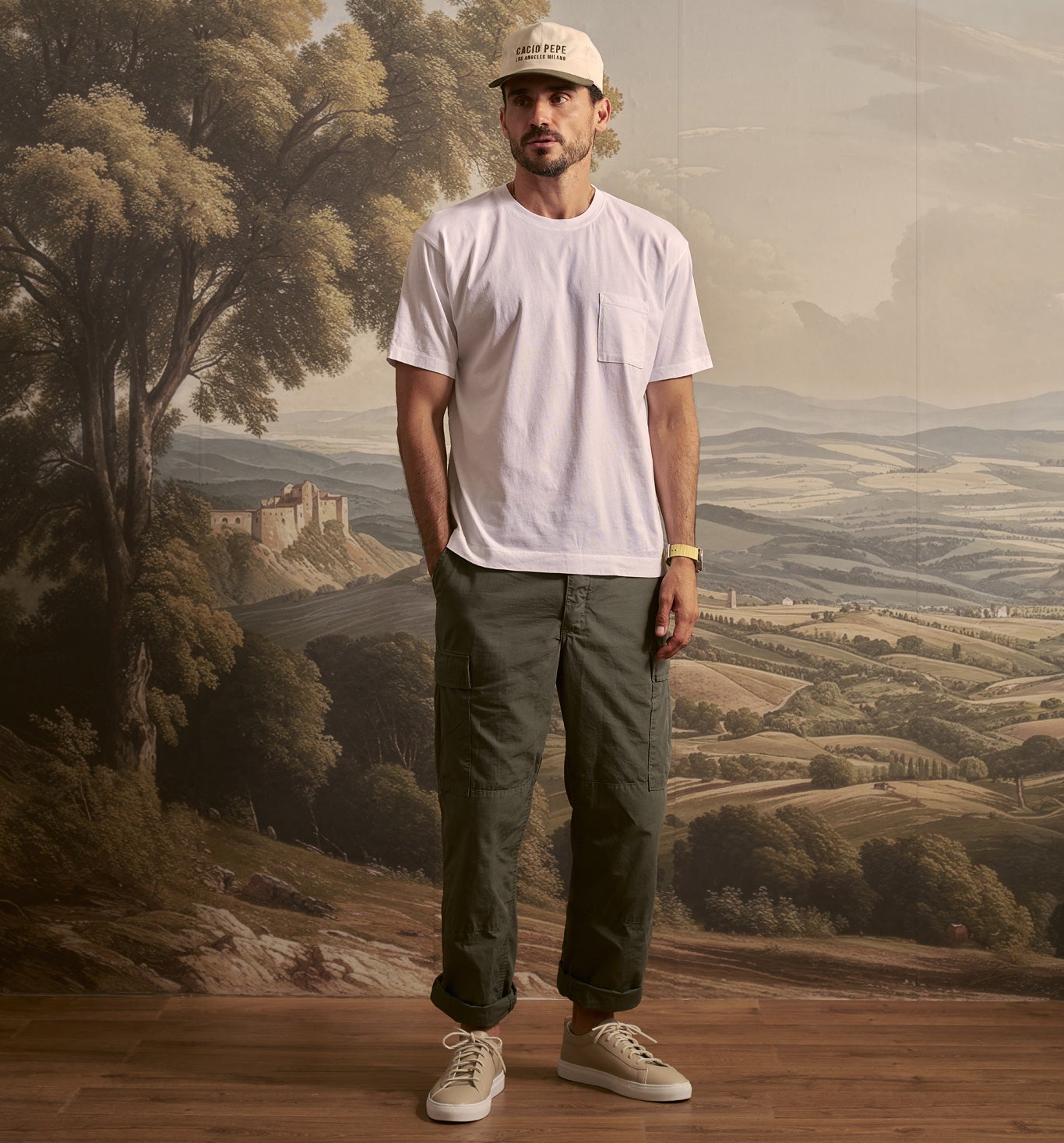 Organic Cotton 89 Pkt Crew White