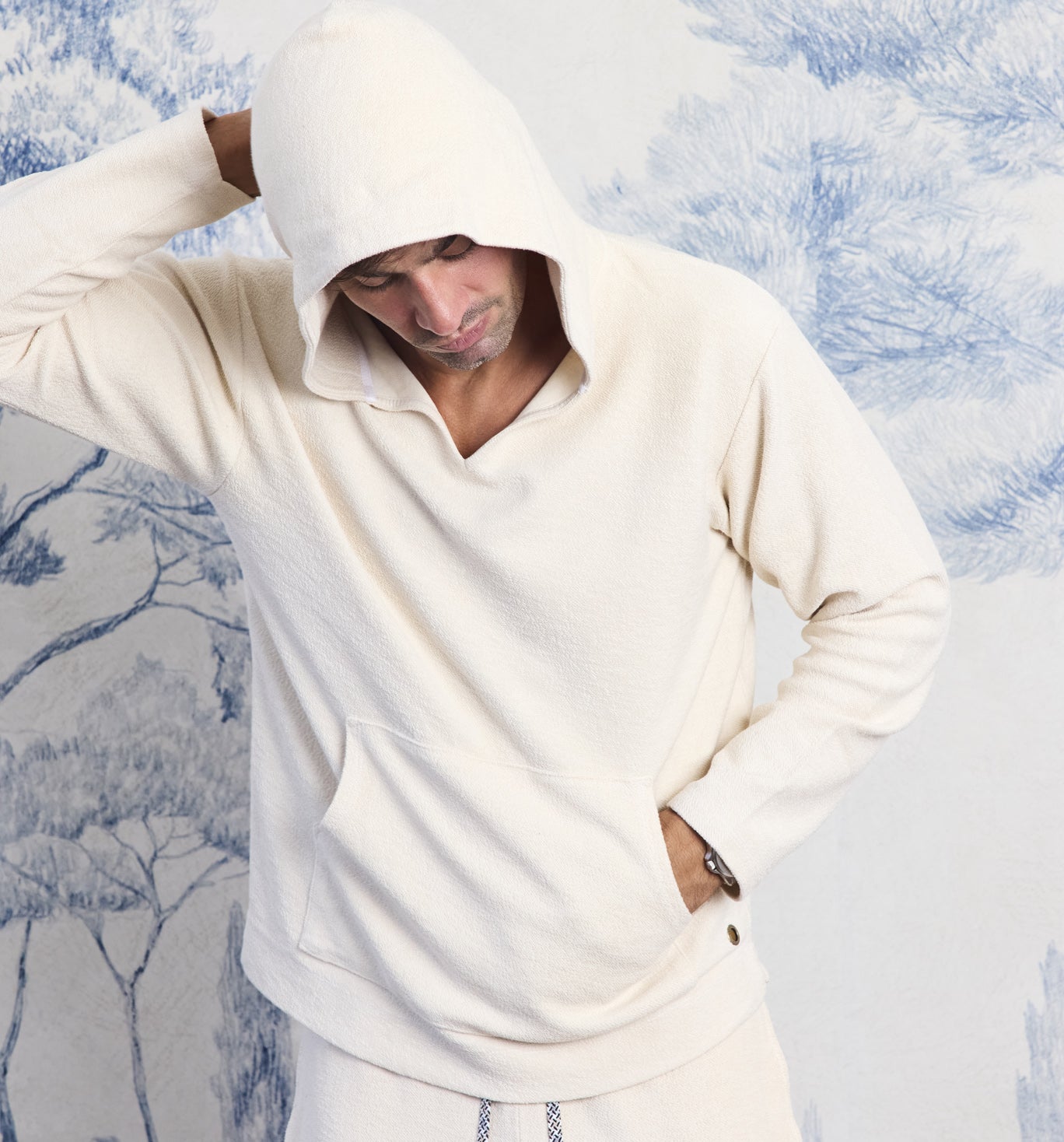 Organic Cotton Reverso Terry Baja Pasta