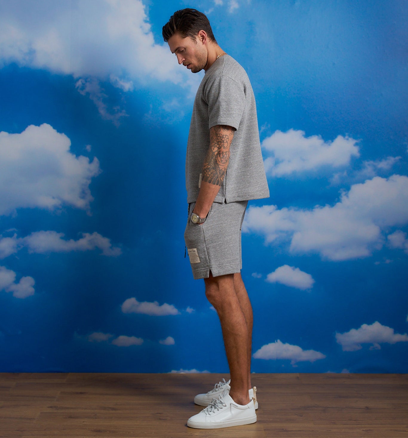 Deadstock Bird's Eye Terry 89 Crew