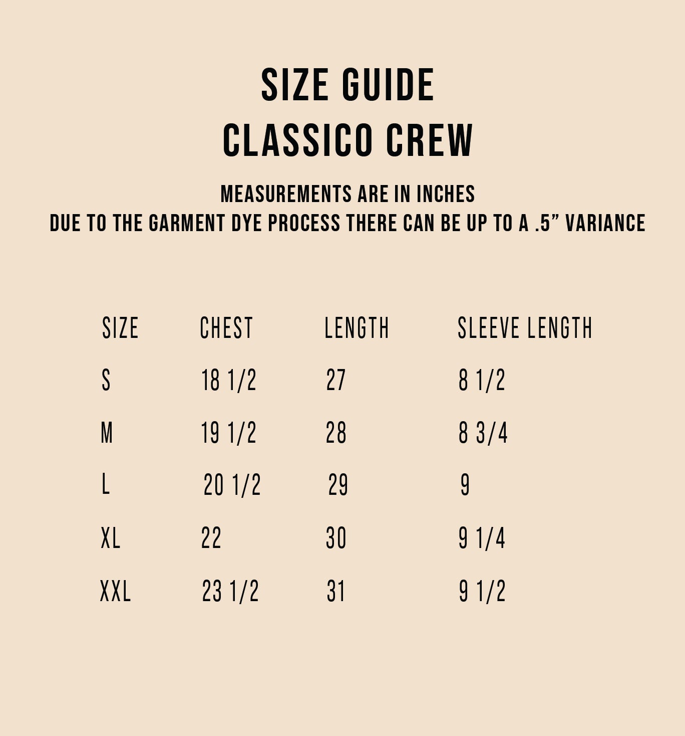 Organic Cotton Classico Crew Pasta