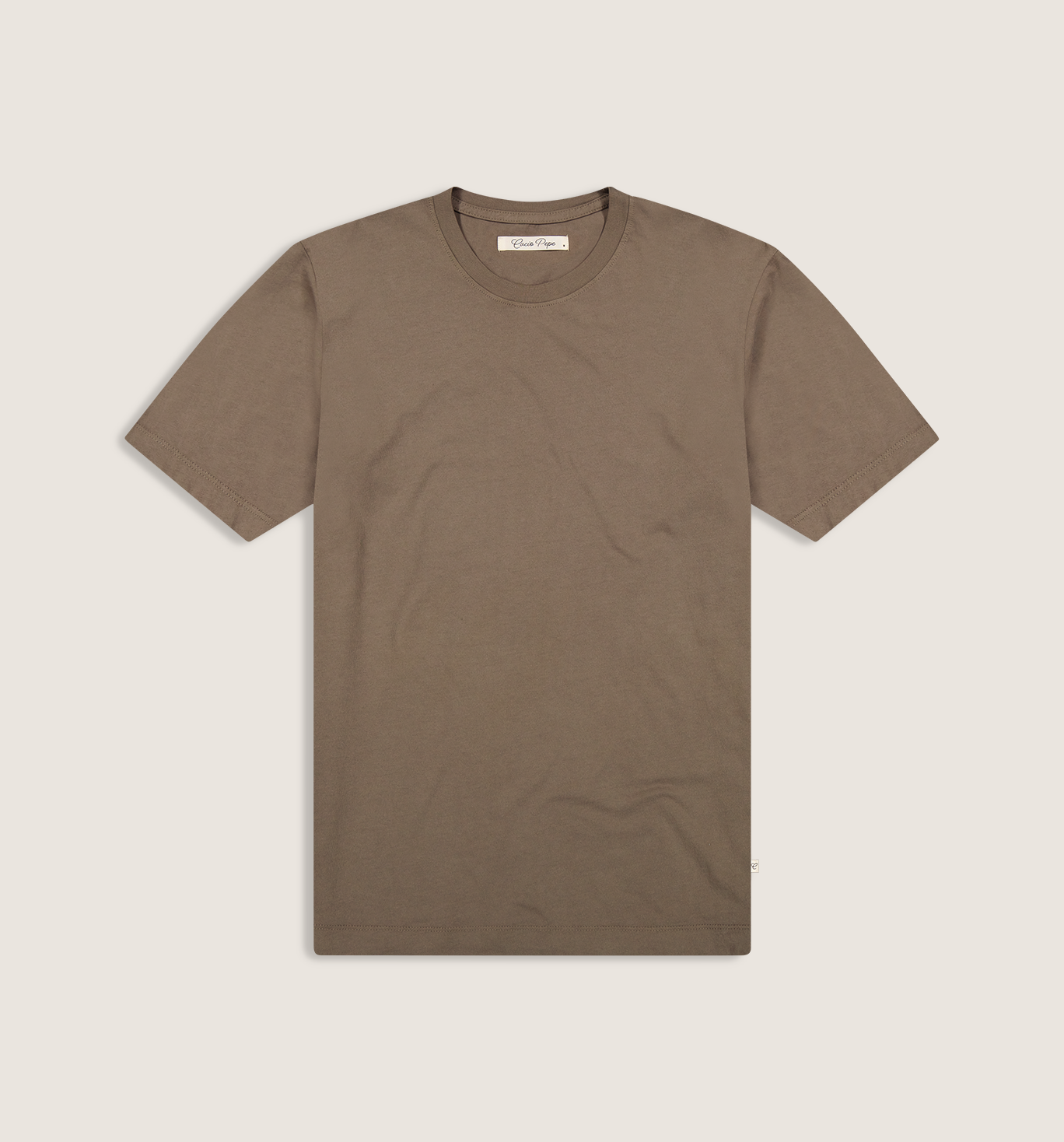 Organic Cotton Classico Crew Bronzo