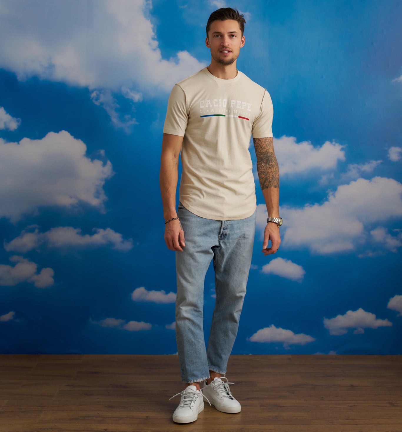 Organic Cotton Go West Camisa Crew Pasta