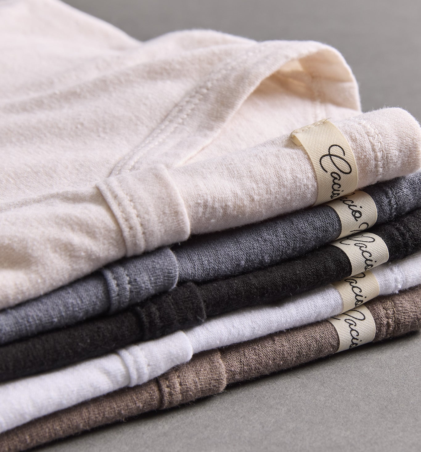 Hemp Cotton Camisa Crew Iron