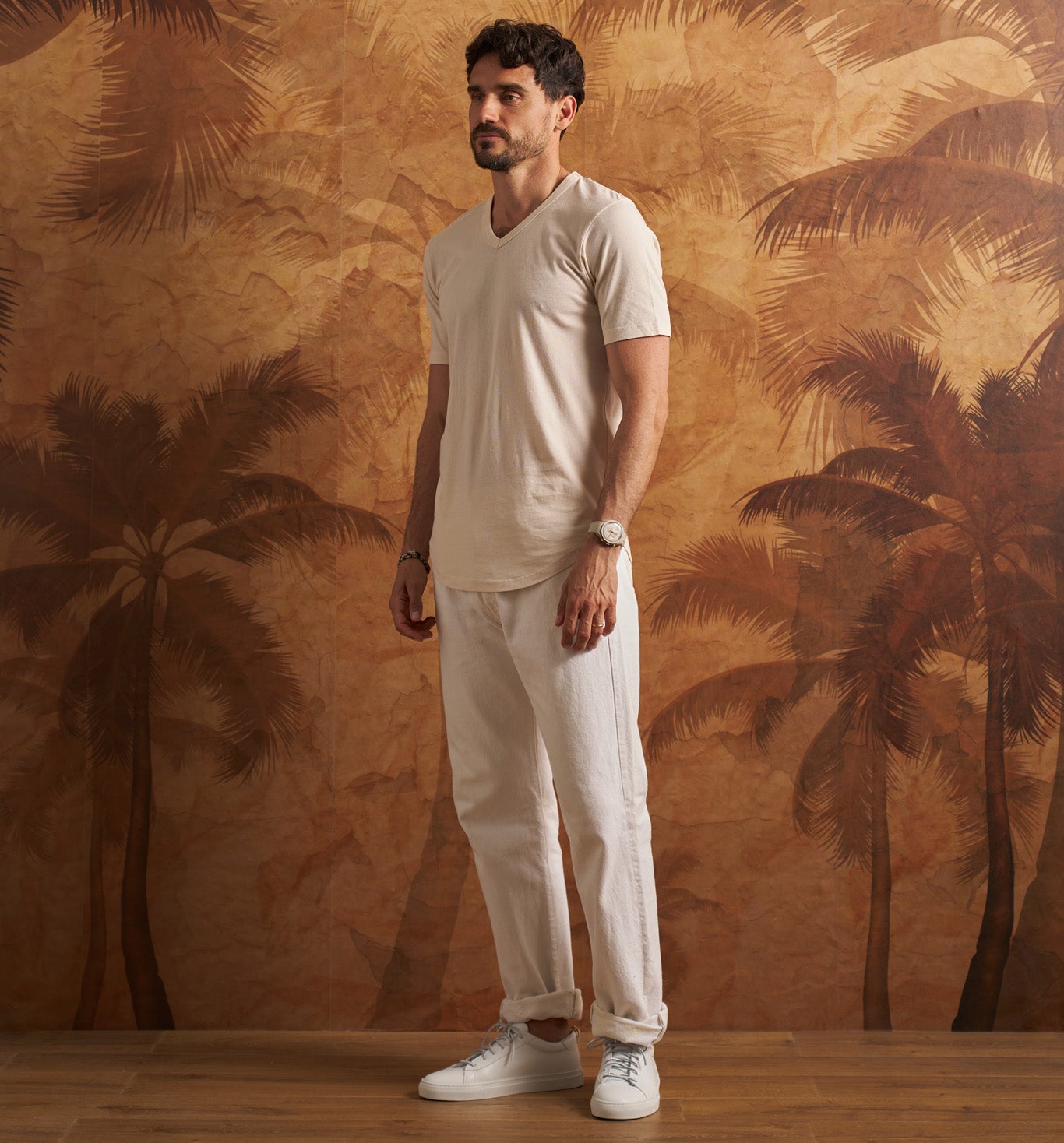 Organic Cotton Camisa V Pasta