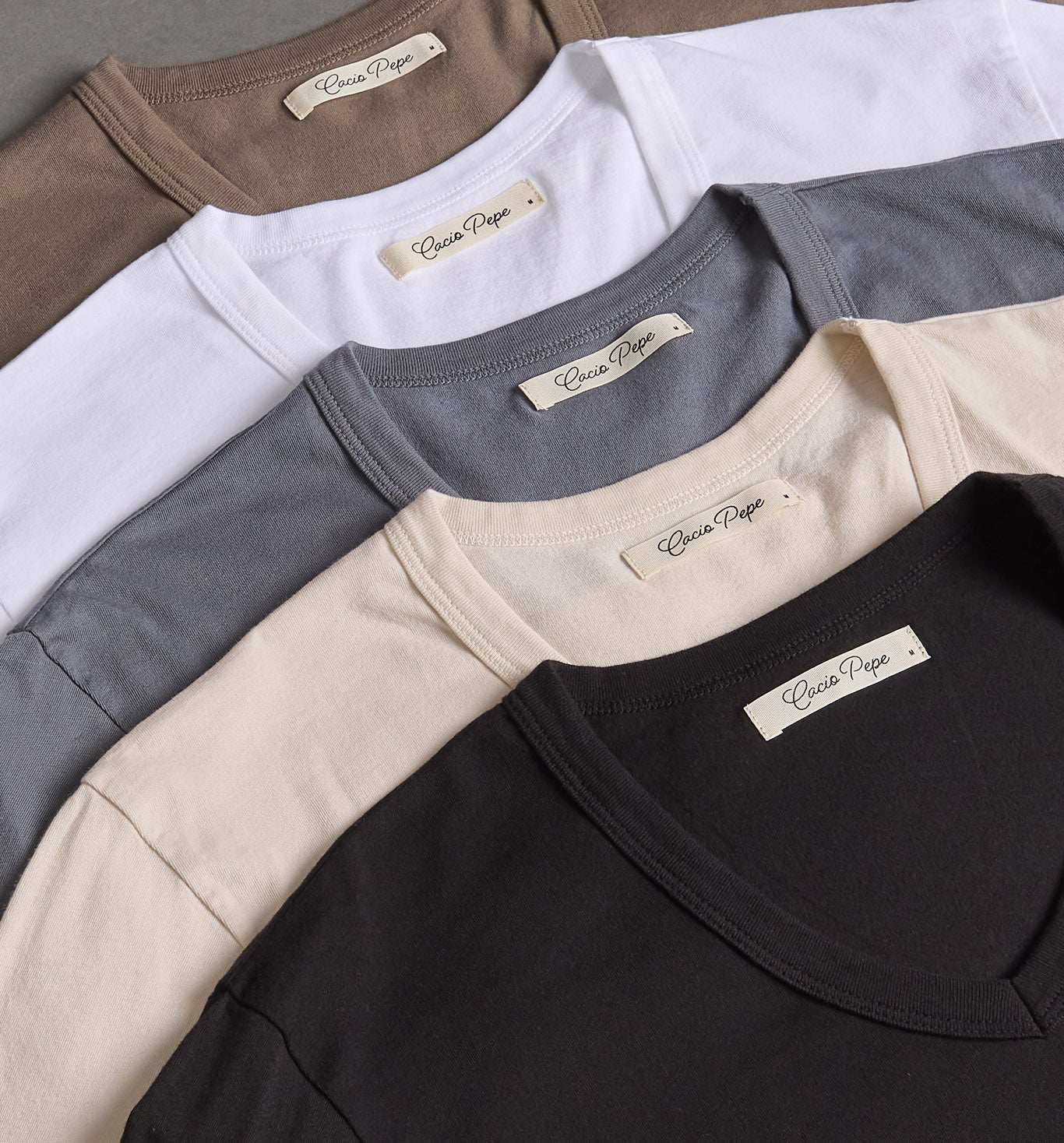 Organic Cotton Camisa V Black