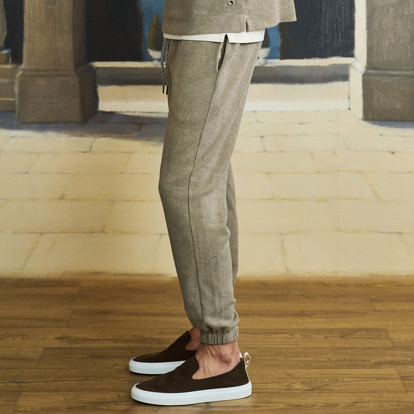 Organic Cotton Reverso Terry Sweatpant Honey