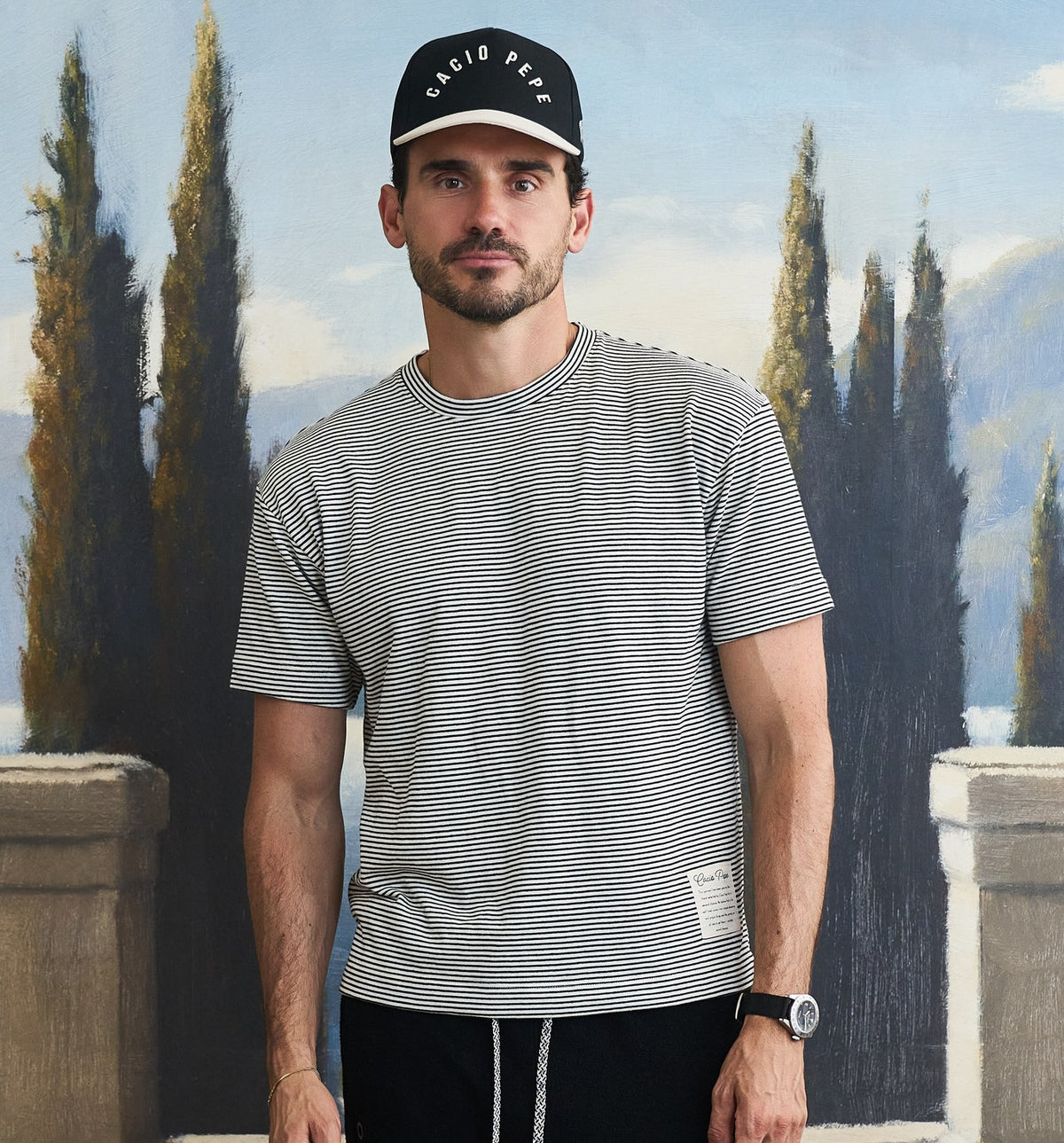 Deadstock Striped 89 Crew White