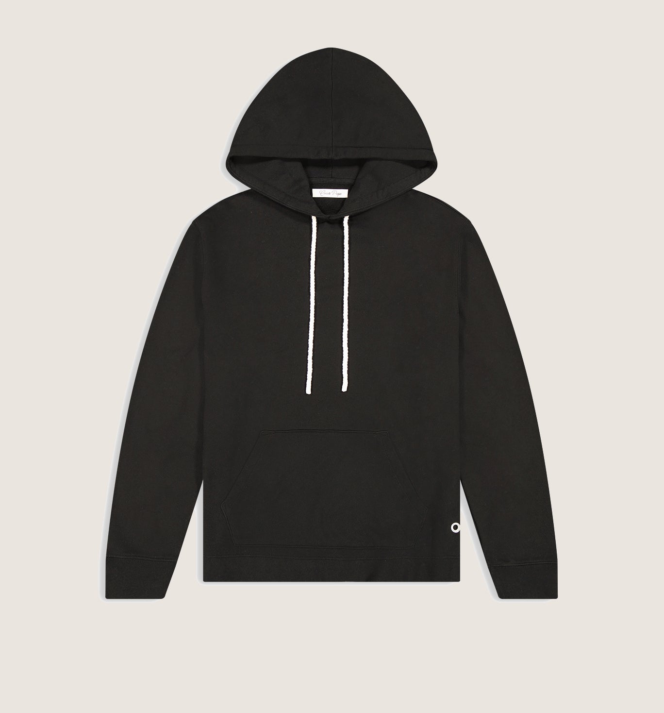 Organic Cotton Classico Hoody Black