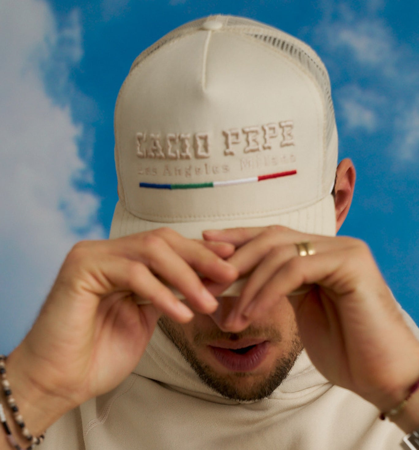 Go West Trucker Hat Pasta