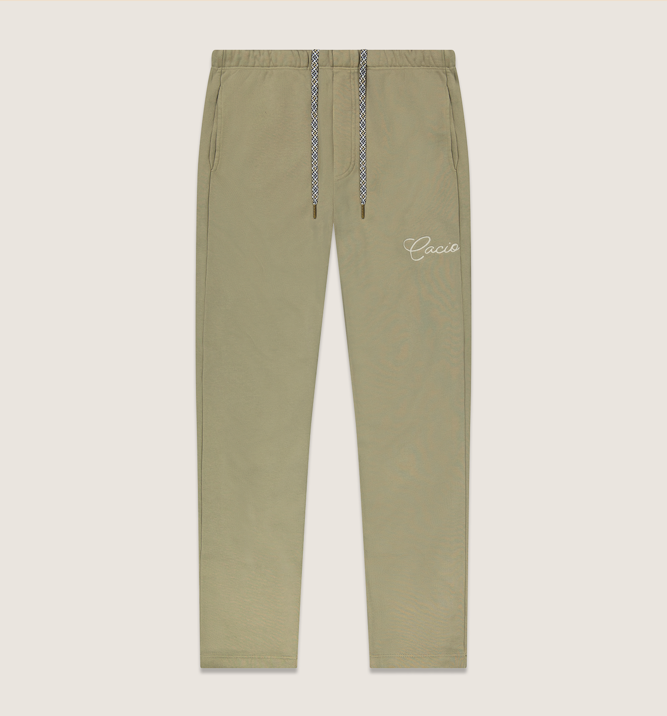Organic Cotton Logo Chino Sweatpant Honey