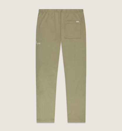 Organic Cotton Logo Chino Sweatpant Honey