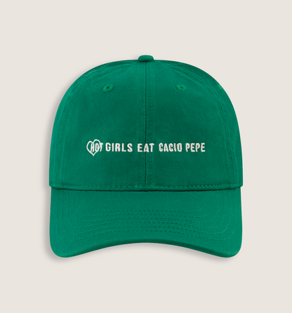 Hot Girls Eat Cacio Pepe Hat Green