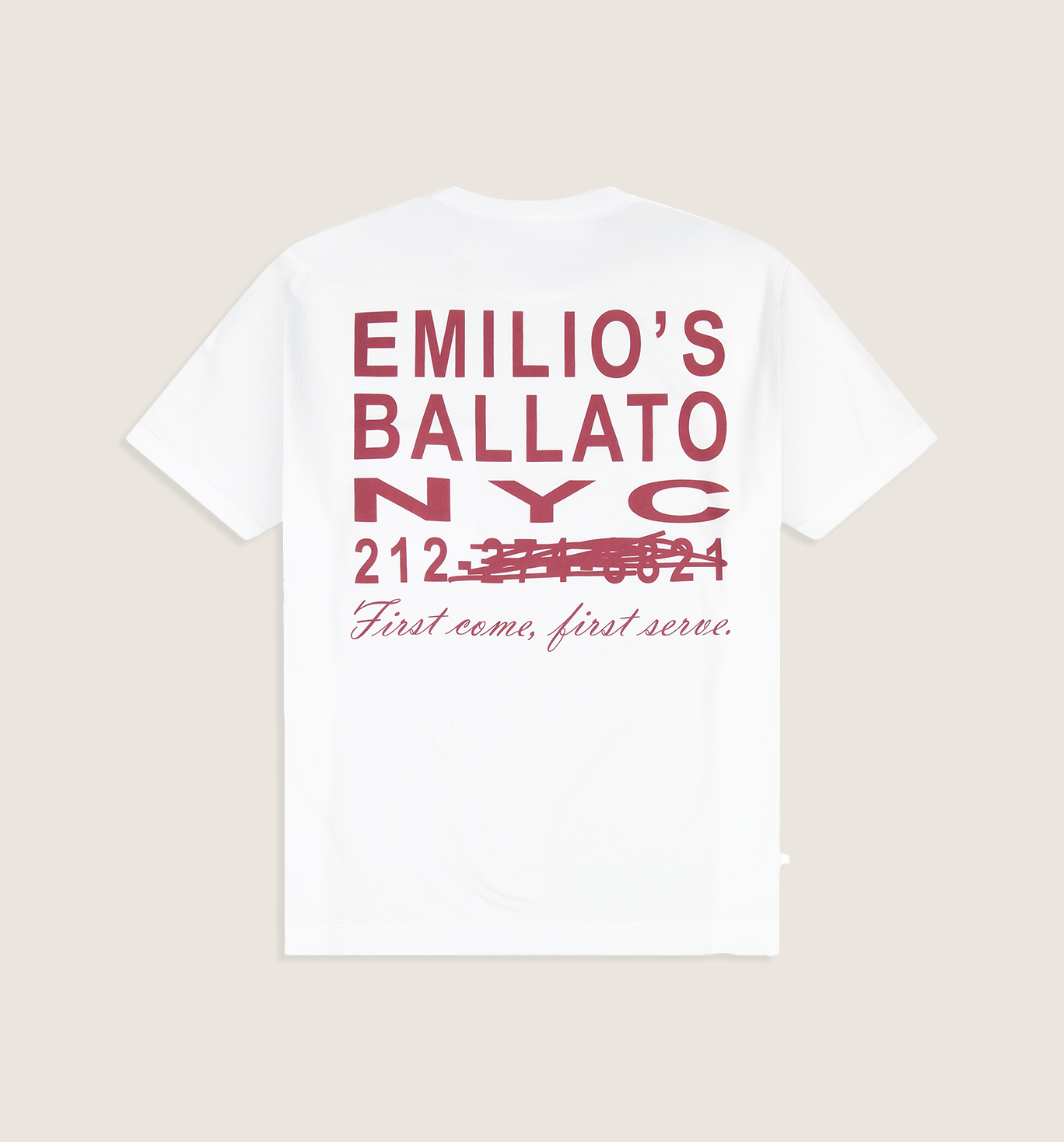 Emilio's Ballato Crest T-Shirt White