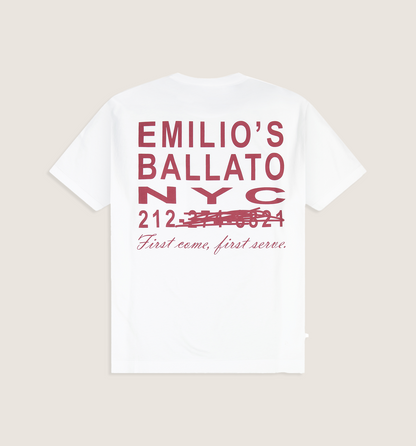 Emilio's Ballato Crest T-Shirt White