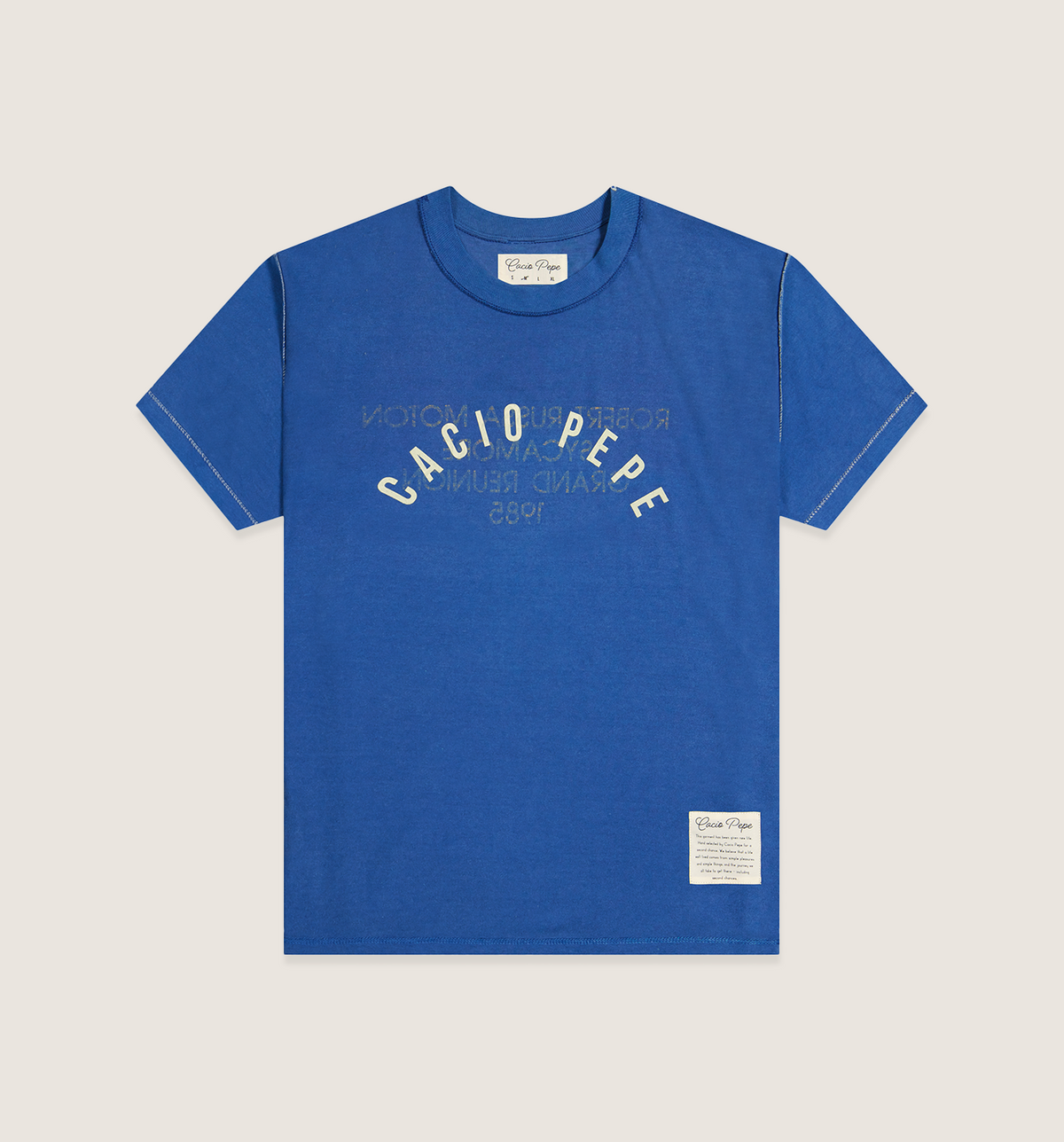 Vintage Arch Logo Tee Royal