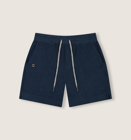 Organic Cotton Reverso Terry Short Marina