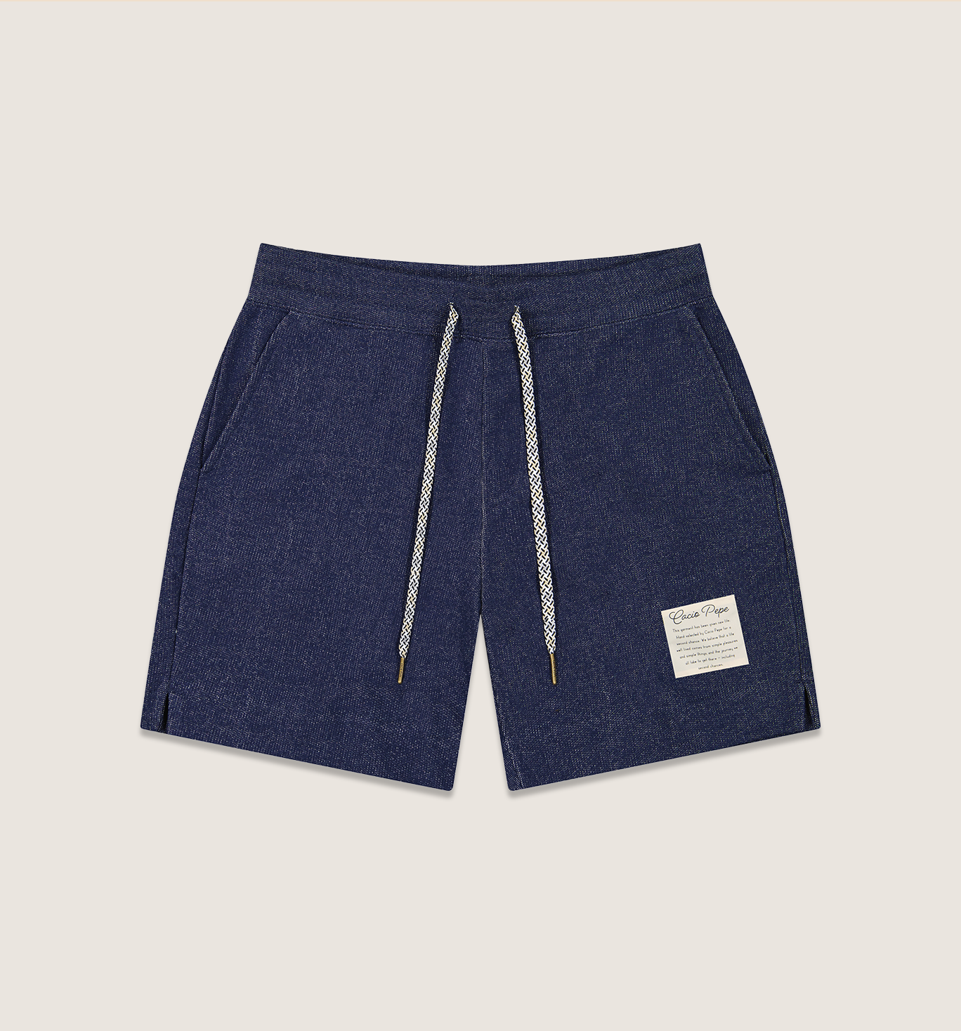 Deadstock Indigo Terry Short