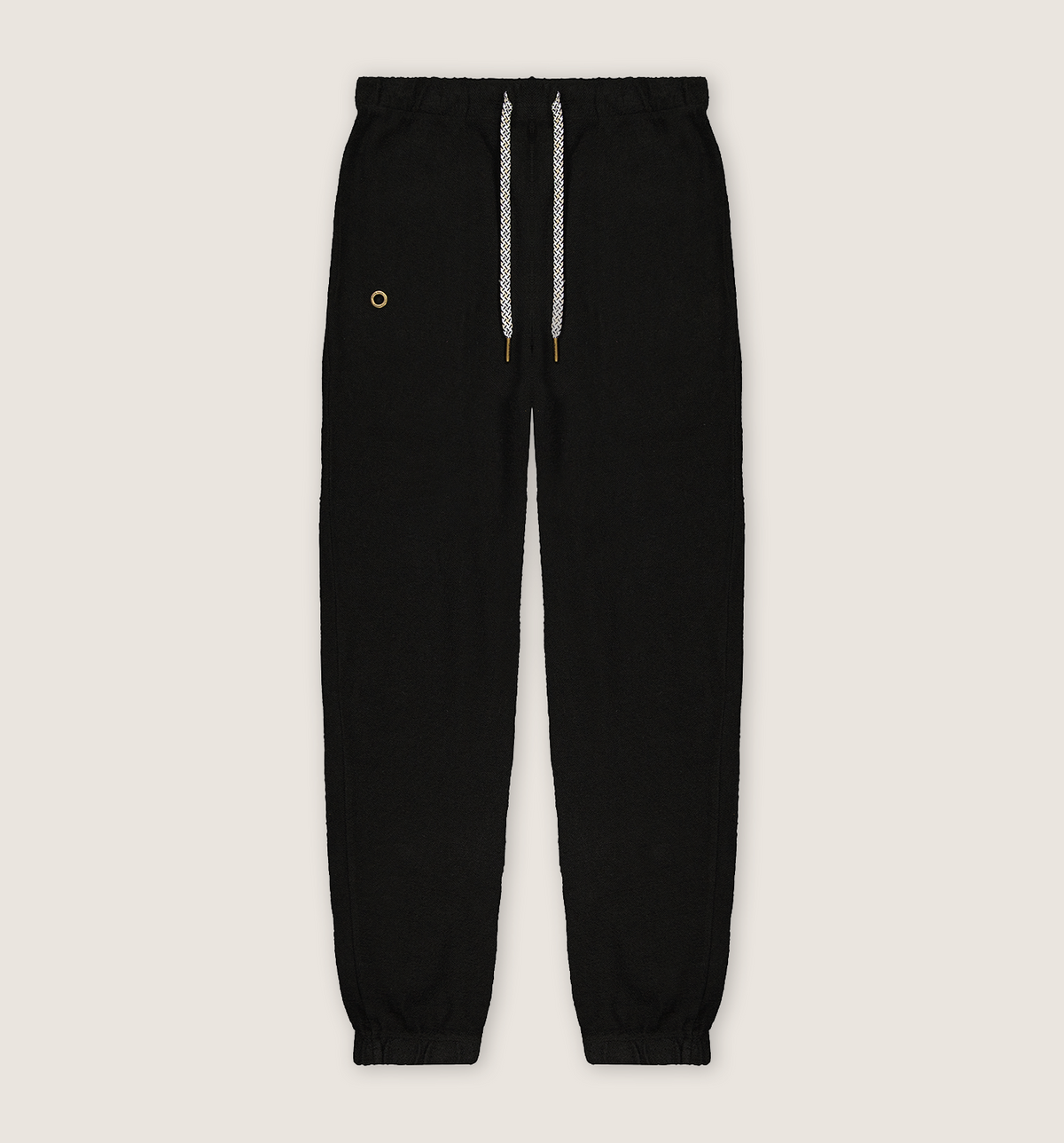 Organic Cotton Reverso Terry Sweatpant Black
