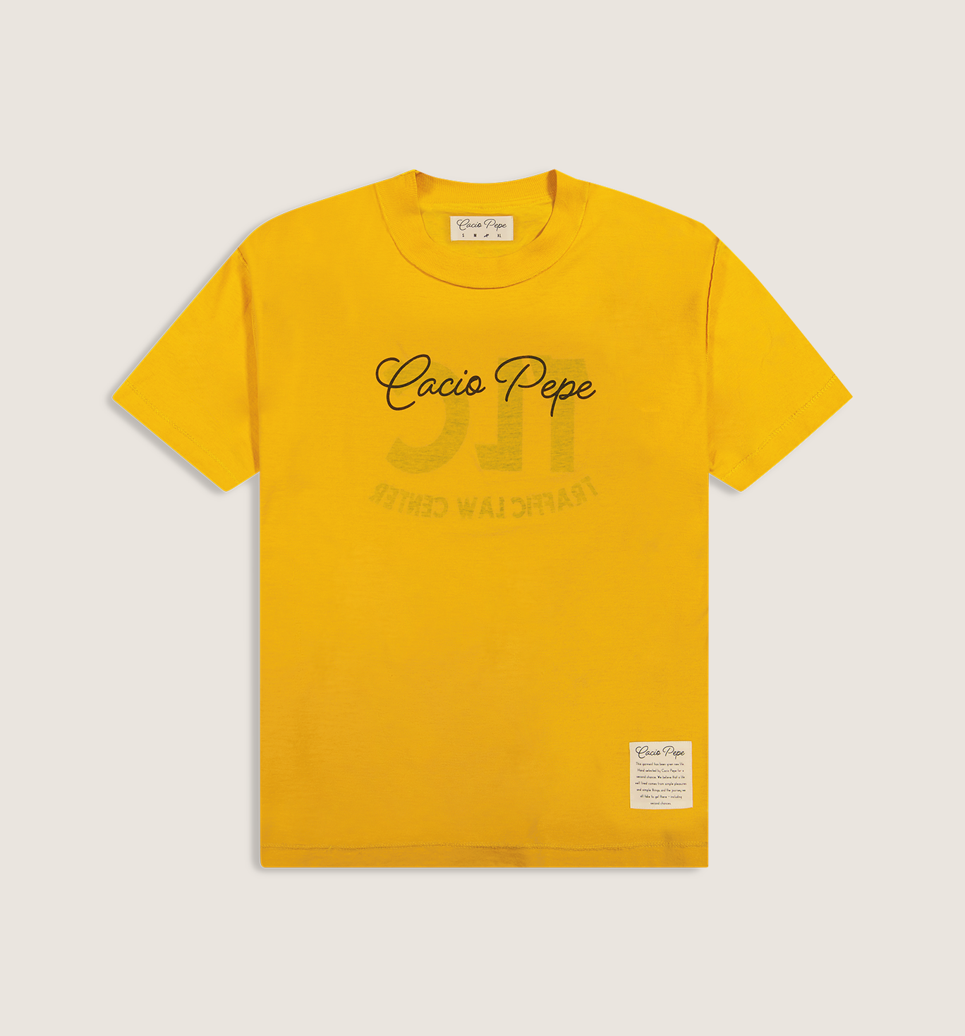 Vintage Logo Tee Gold