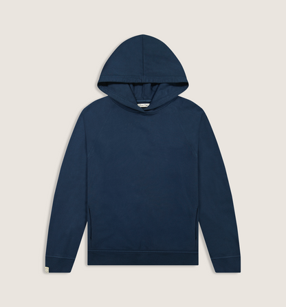 Organic Cotton Raglan Hoody Marina
