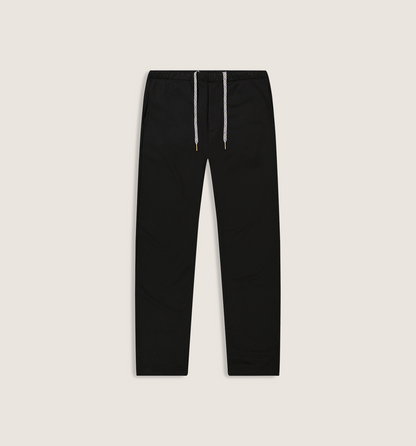 Organic Cotton Chino Sweatpant Black