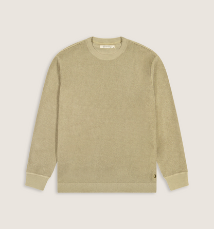 Organic Cotton Reverso Terry Classico Sweatshirt Honey