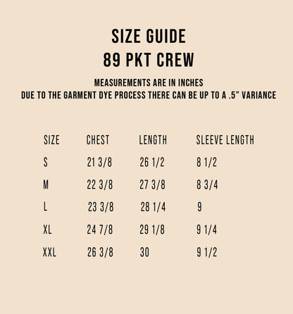 CP 89 Pkt Crew Black