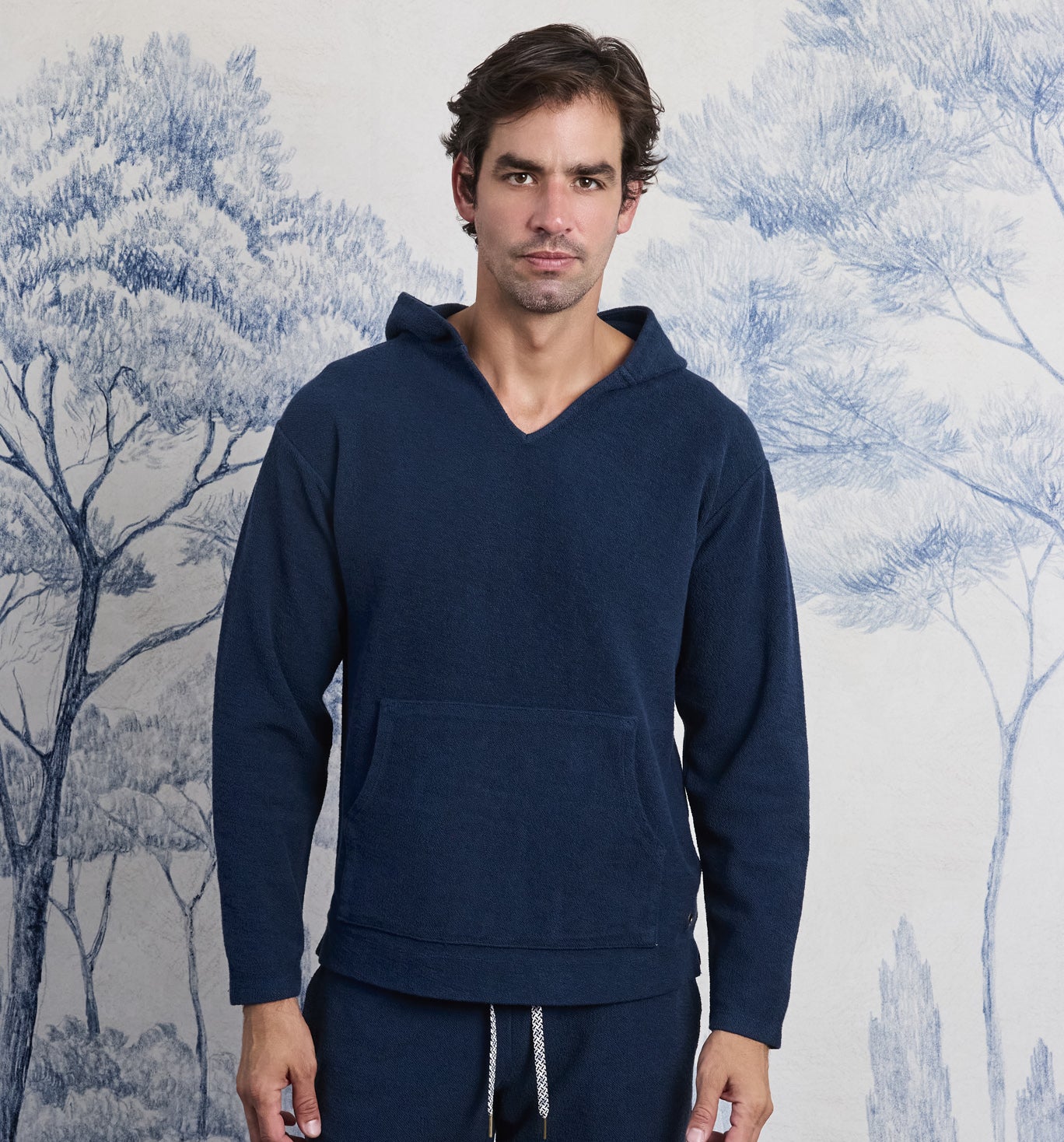 Organic Cotton Reverso Terry Baja Marina