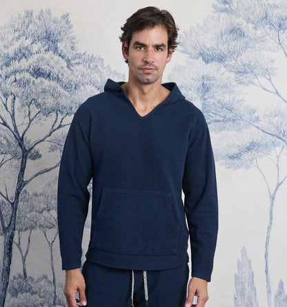 Organic Cotton Reverso Terry Baja Marina
