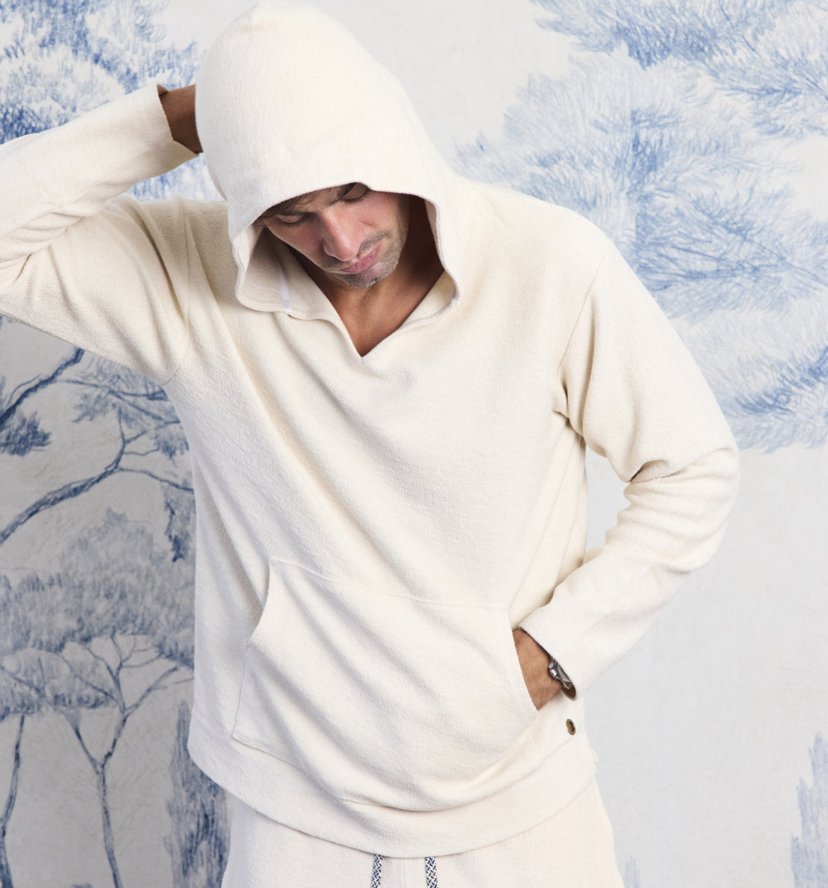 Organic Cotton Reverso Terry Baja Pasta