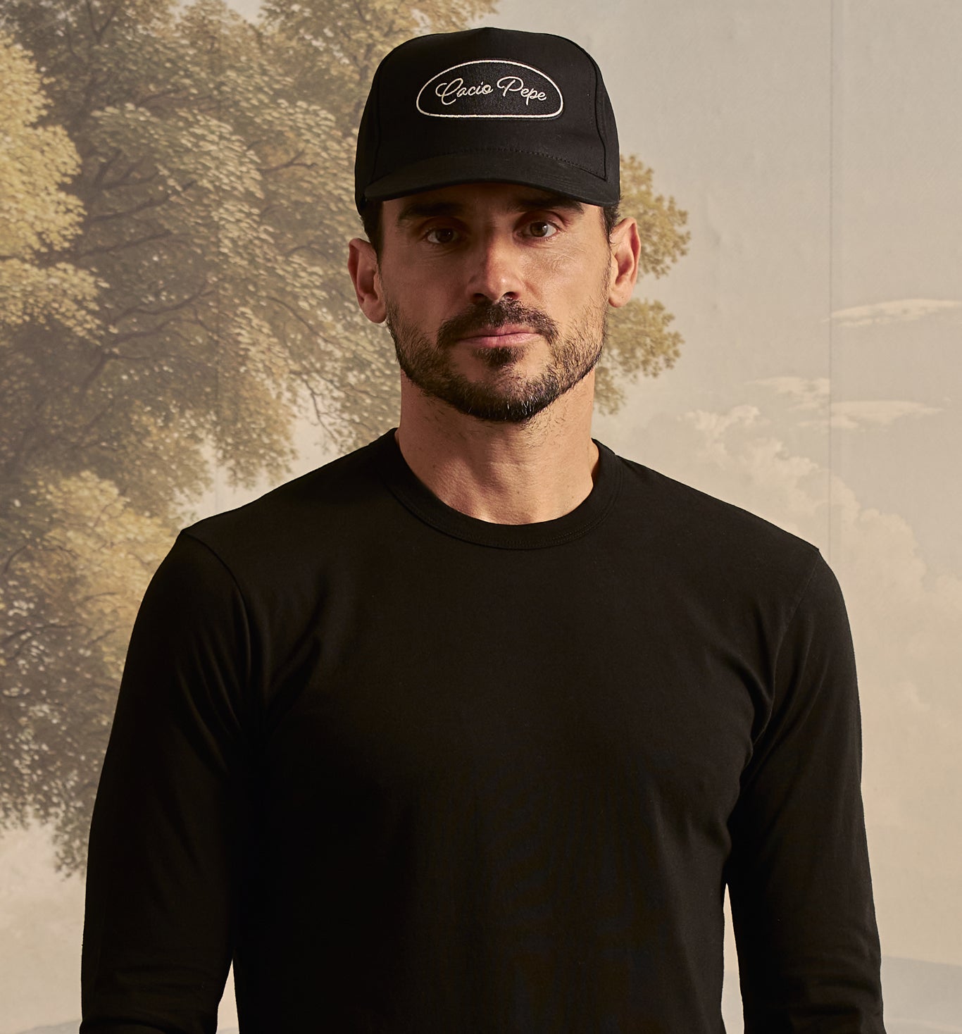 Cacio Pepe Patch Hat Black