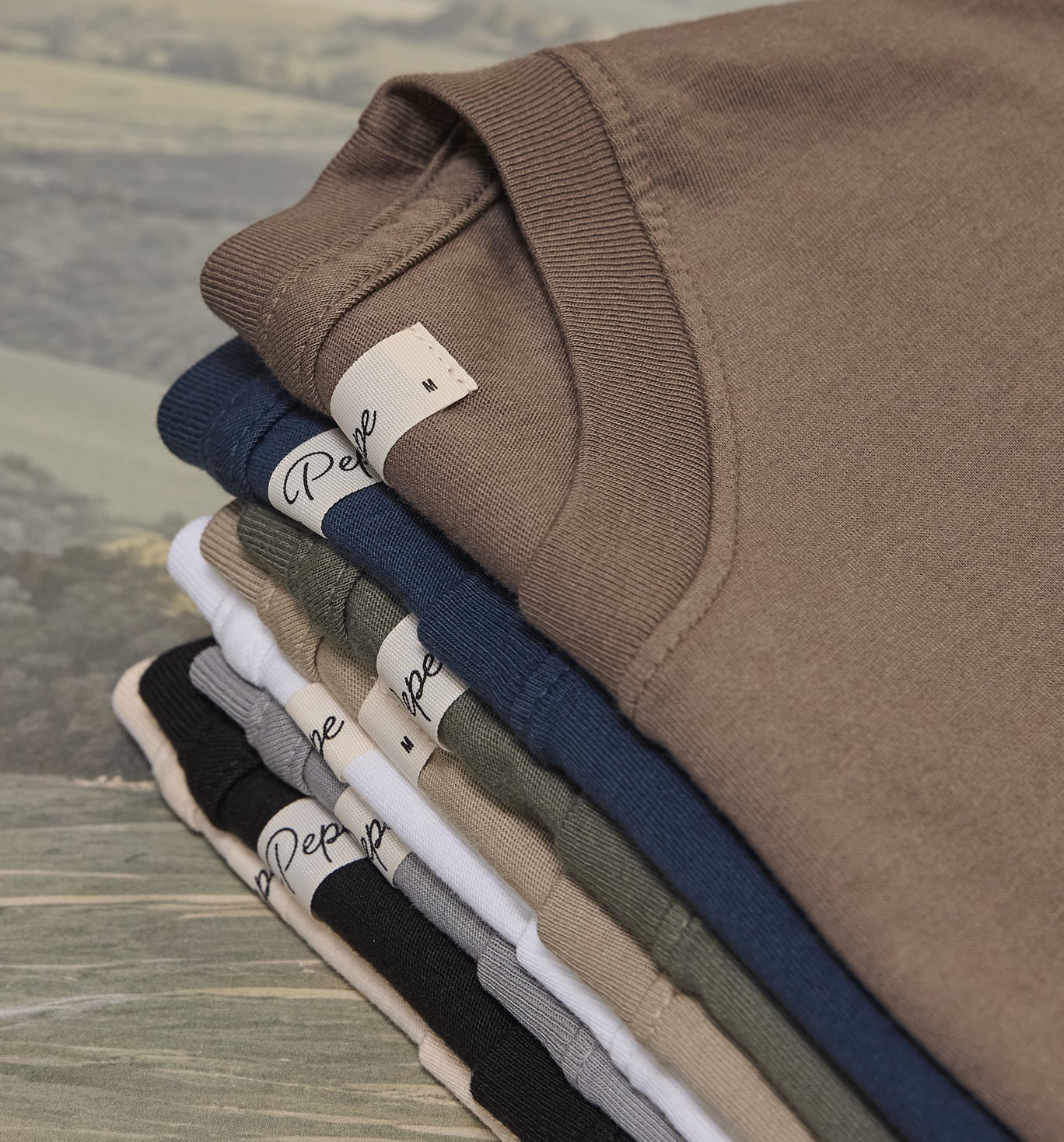 Organic Cotton Classico Crew Olivo