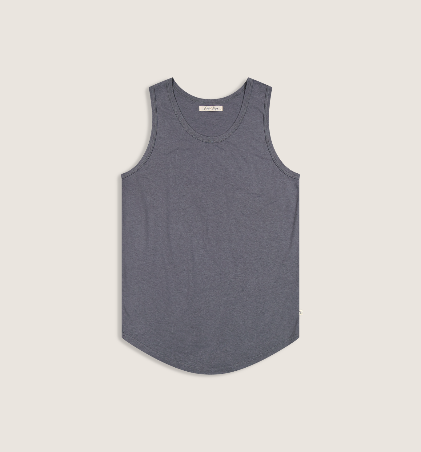 Hemp Cotton Camisa Tank Top Iron