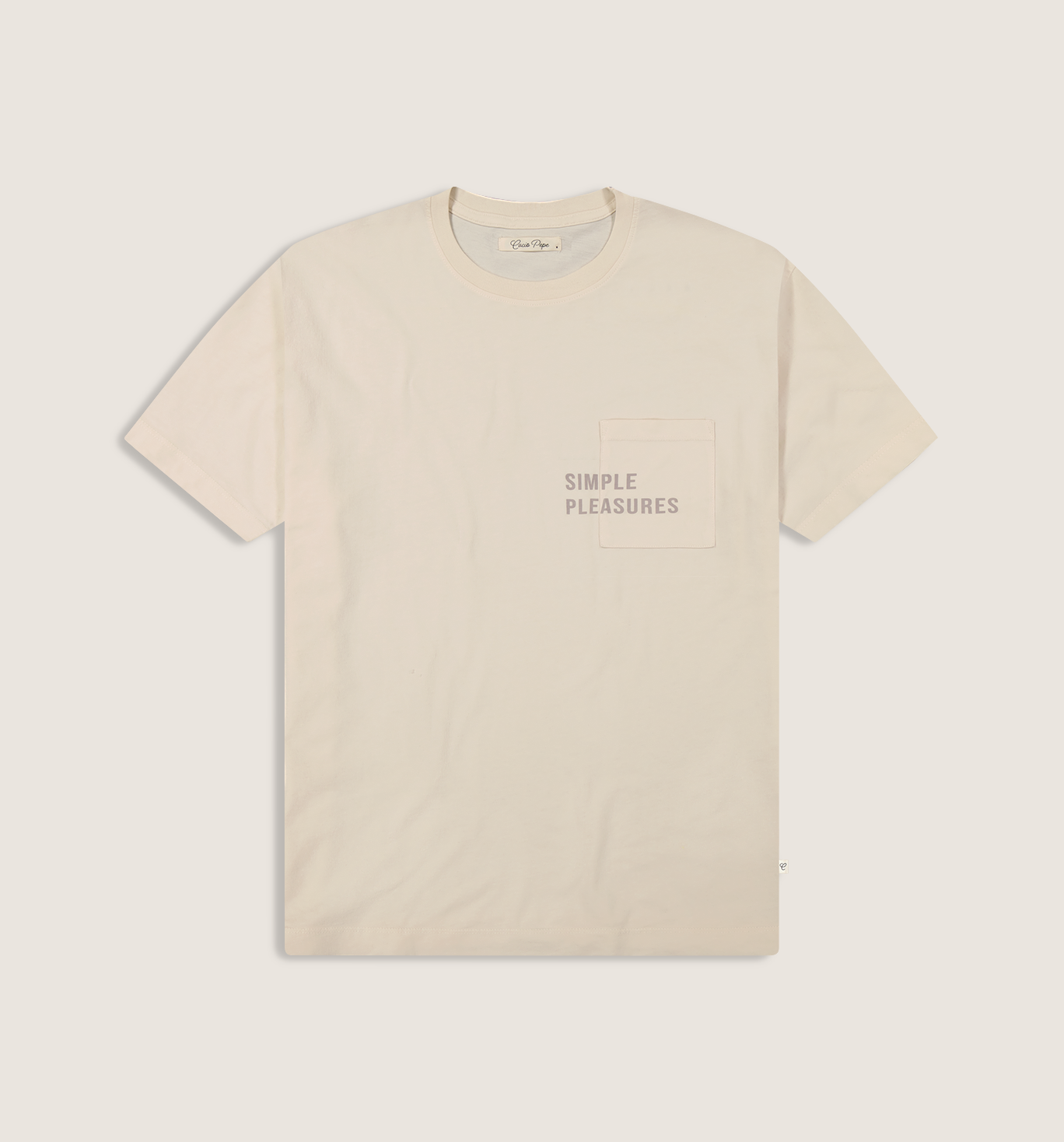 Organic Cotton SP 89 Pkt Crew Pasta