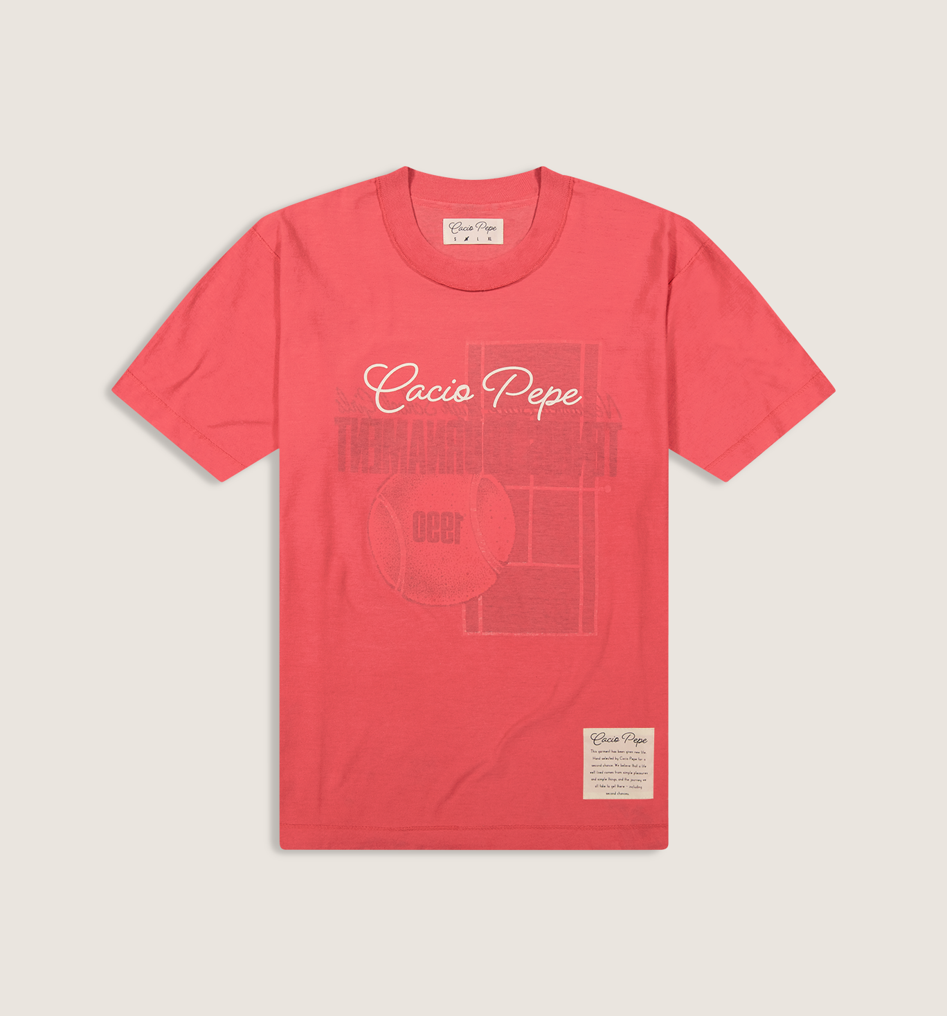 Vintage Logo Tee Pink