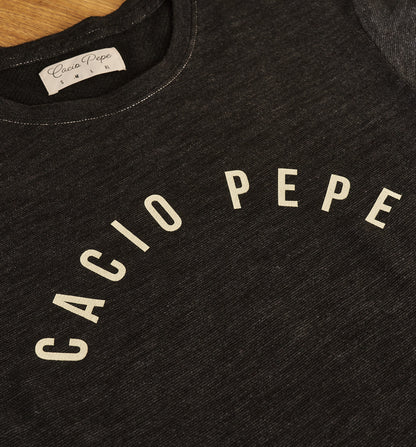 Overdyed Deadstock Arch Logo Classico Crew Black