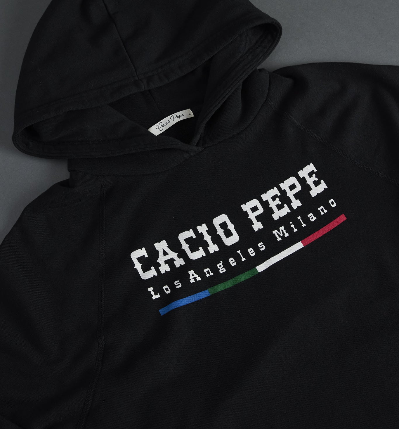 Organic Cotton Go West Hoody Black