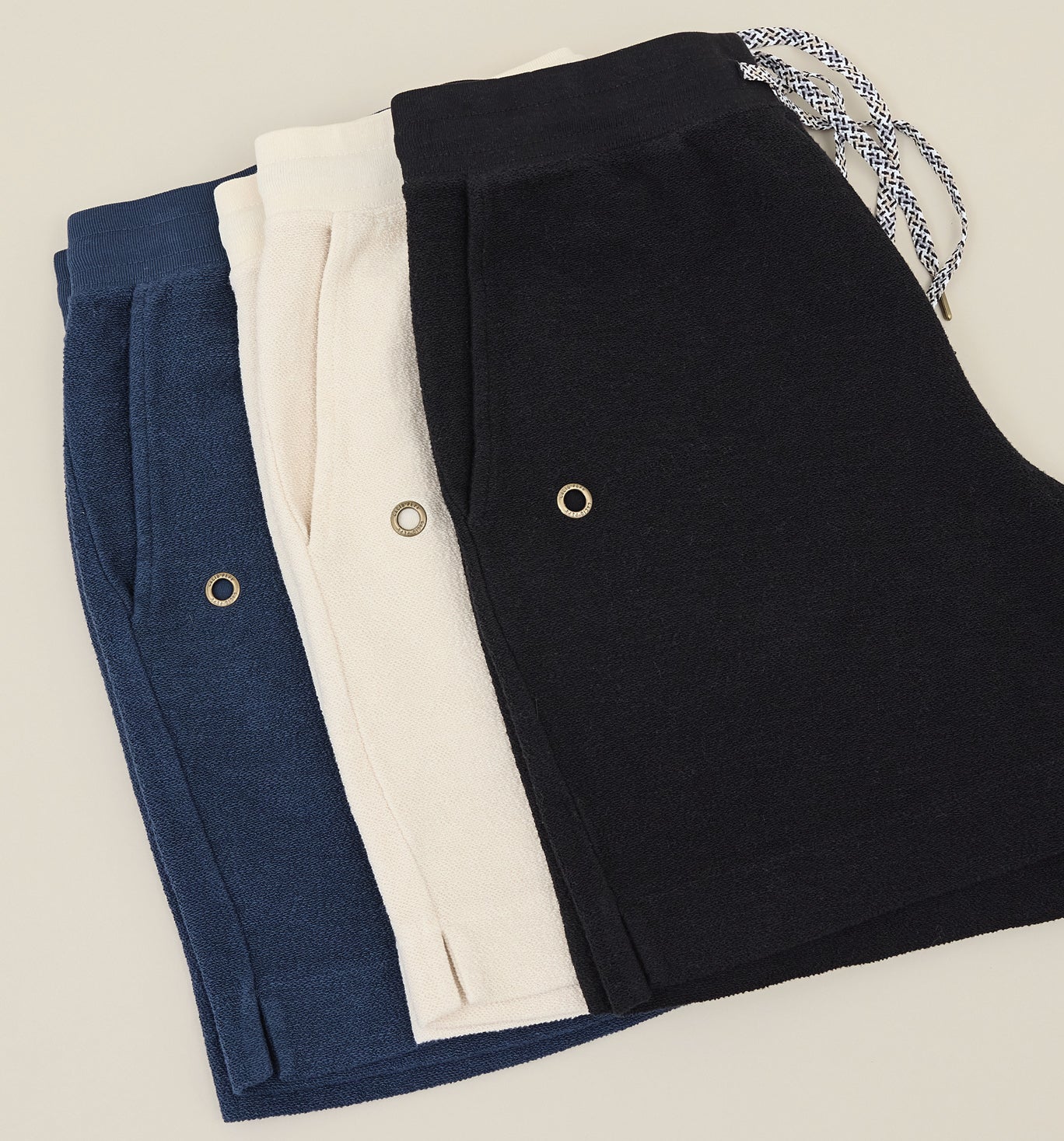 Organic Cotton Reverso Terry Short Marina