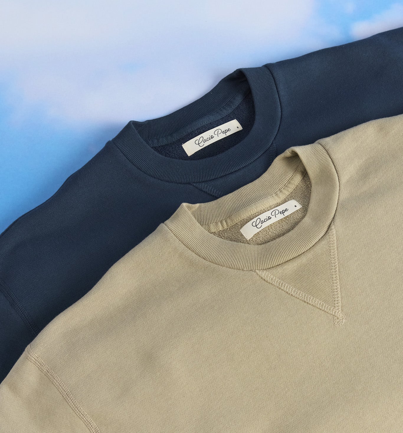 Organic Cotton Crew Sweatshirt Marina