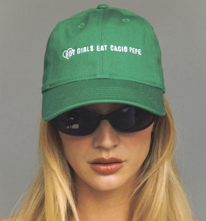 Hot Girls Eat Cacio Pepe Hat Green
