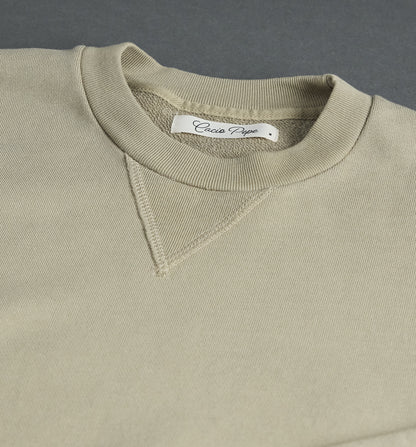 Organic Cotton Crew Sweatshirt Honey