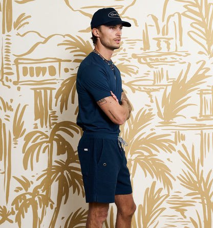 Organic Cotton Classico Crew Marina