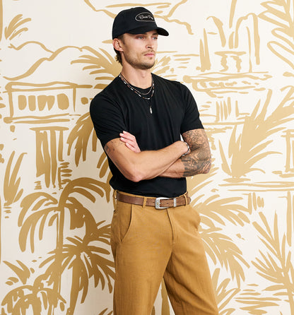Organic Cotton Classico Crew Black